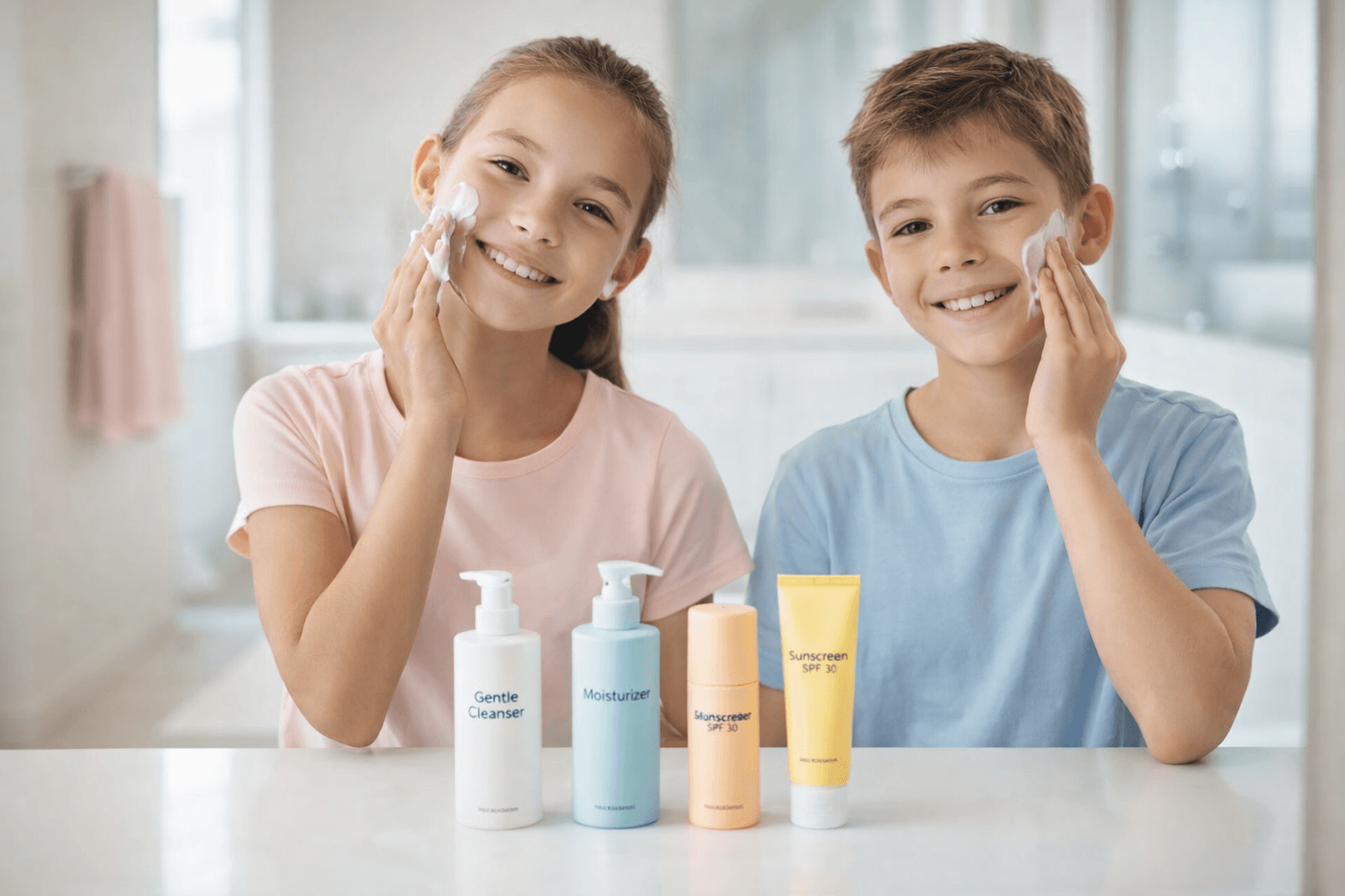 Skincare Routine for 12-Year-Olds: What's Too Much and What's Safe? - PreReq Care