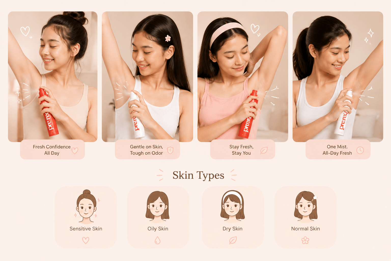 How to Choose the Best Deodorant for Teens Based on Skin Type - PreReq Care