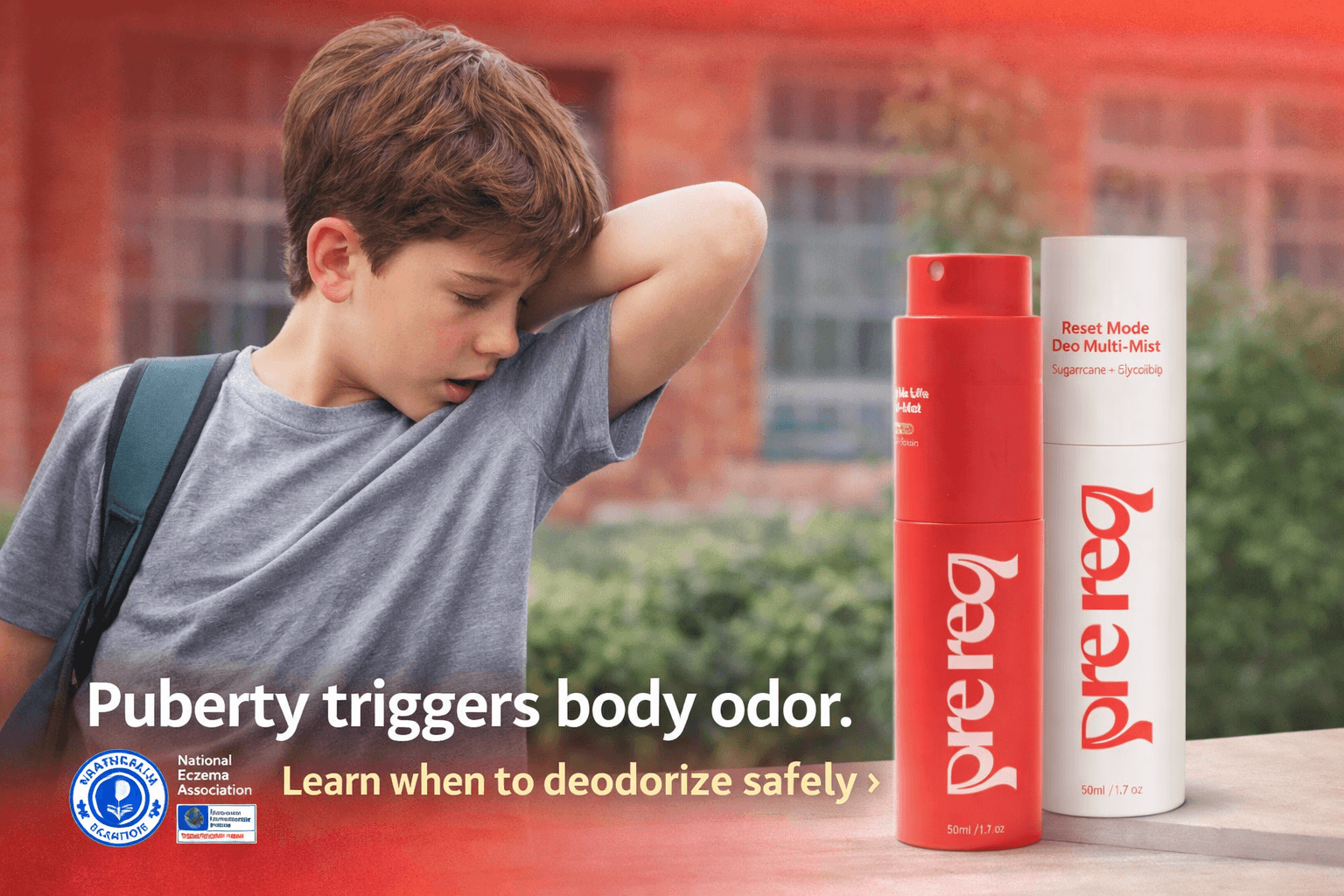 When Should Kids Start Using Deodorant? Age-by-Age Guide for Boys & Girls - PreReq Care