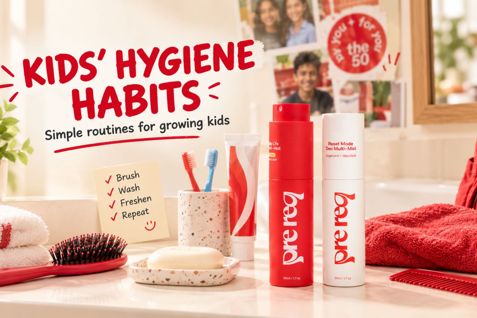 Age-by-Age Guide to Teaching Kids Healthy Hygiene Habits - PreReq Care