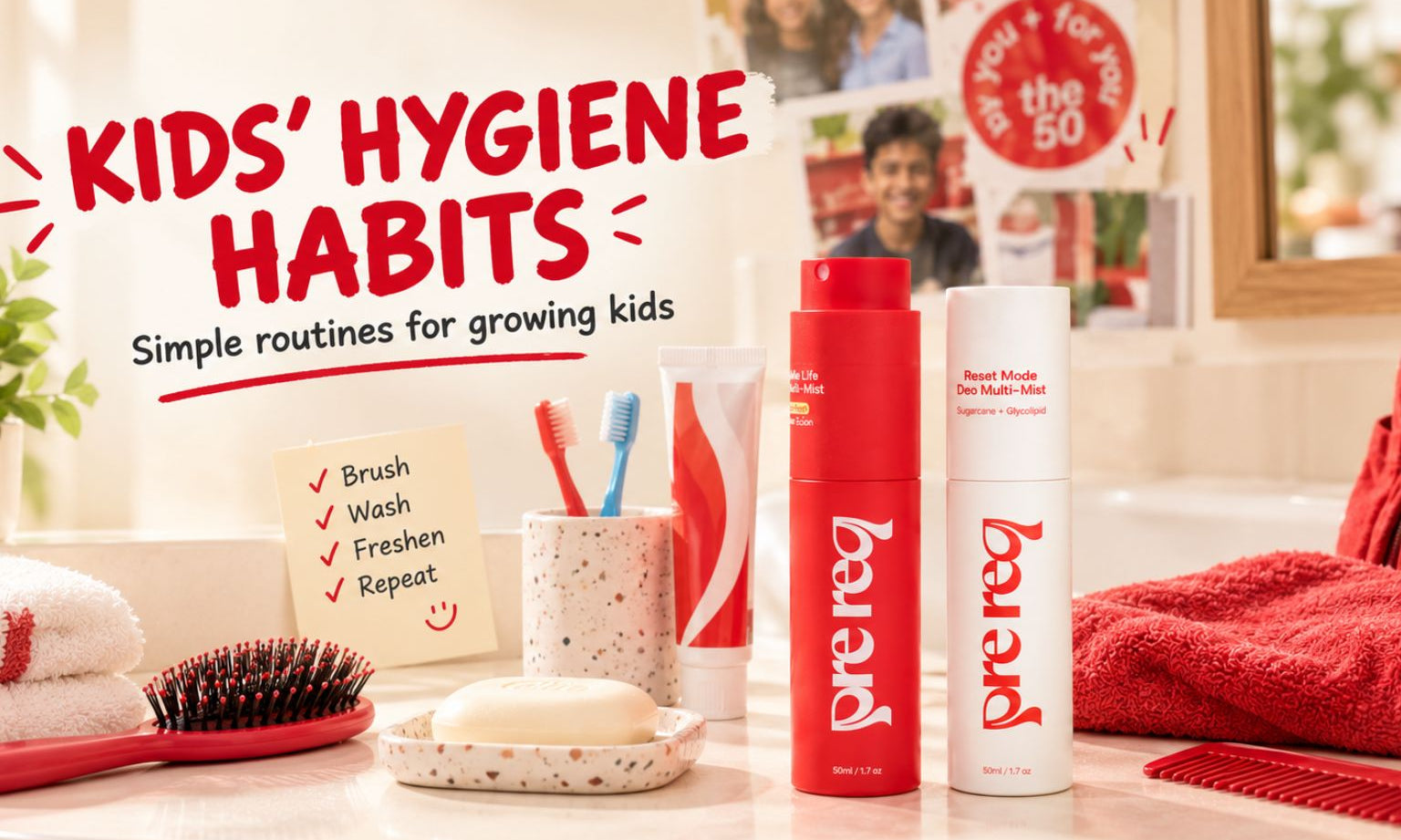Age-by-Age Guide to Teaching Kids Healthy Hygiene Habits - PreReq Care