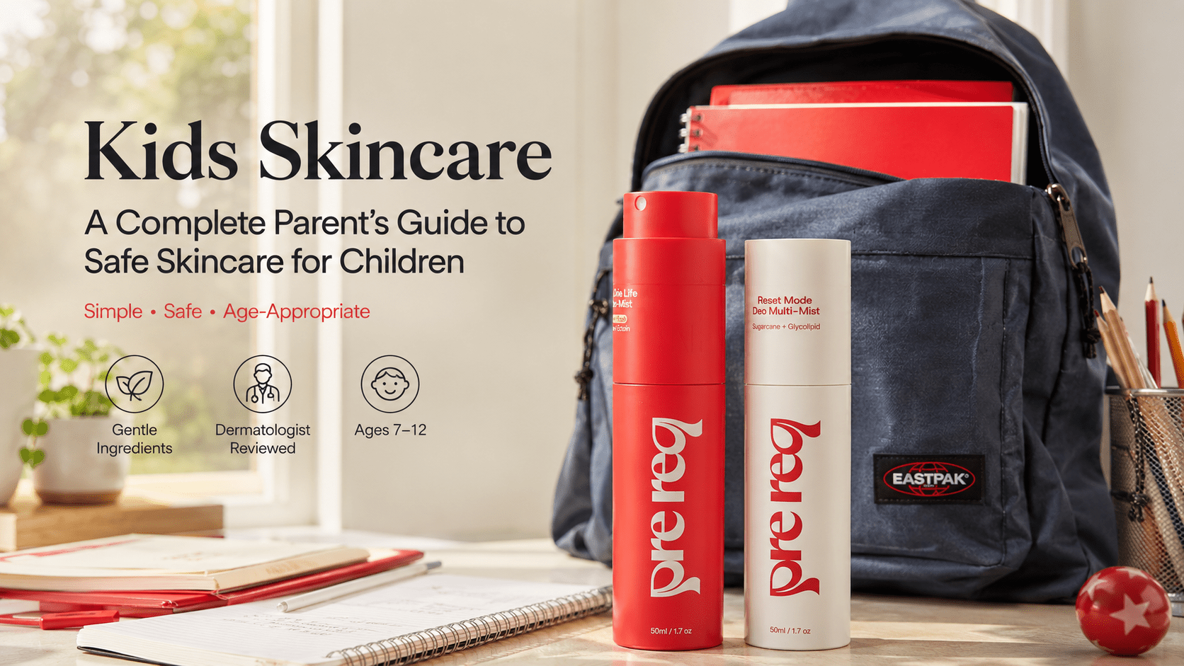 Kids Skincare: A Complete Parent's Guide to Safe Skincare for Children - PreReq Care