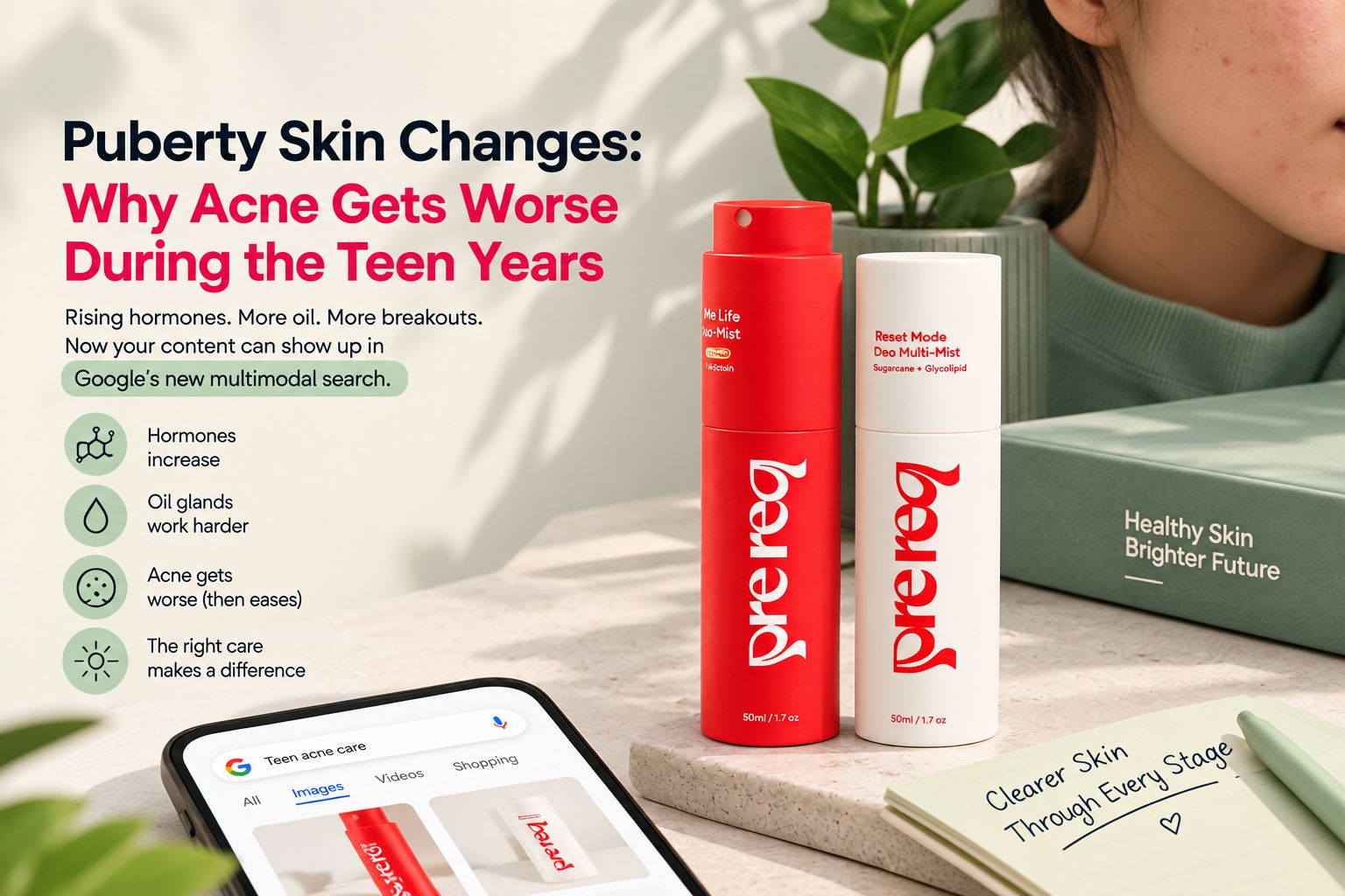 Puberty Skin Changes