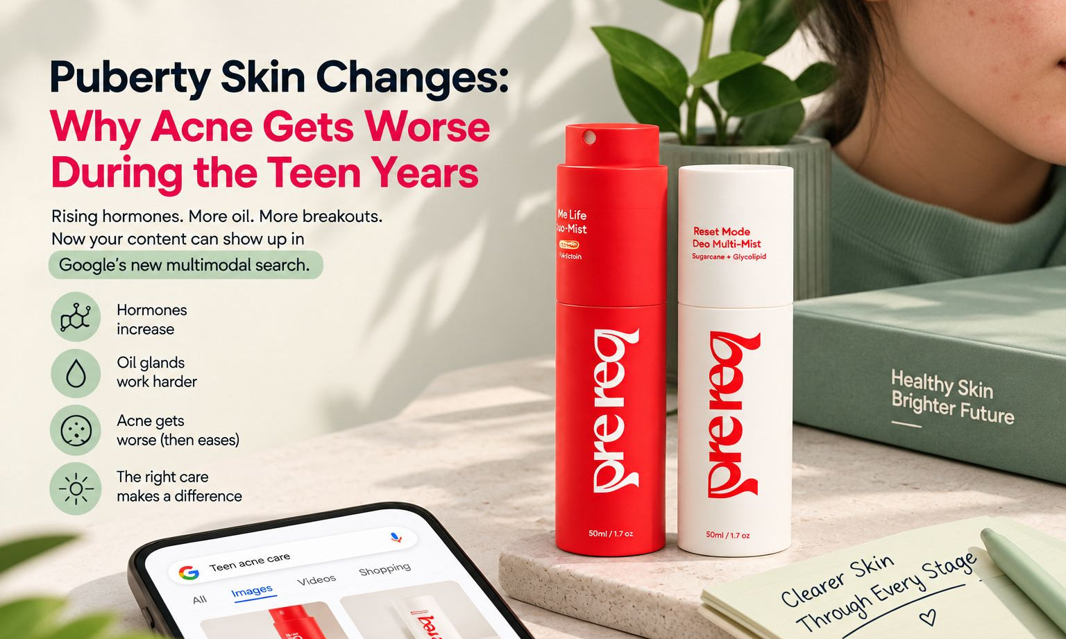 Puberty Skin Changes