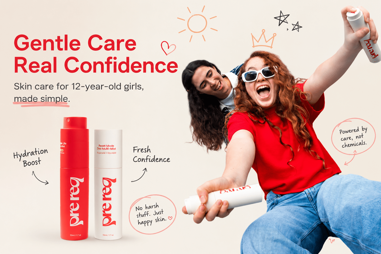 Best Skin Care Products for 12-Year-Old Girls (2026) - PreReq Care