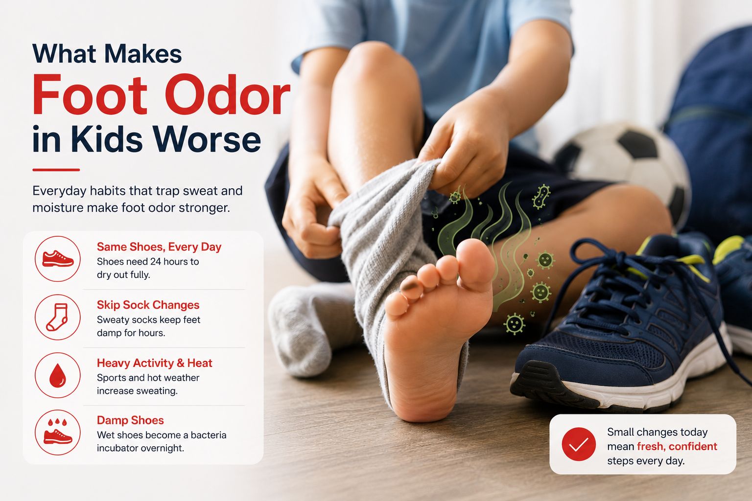 Smelly Feet in Kids: Causes, Prevention, and Best Treatment - PreReq Care