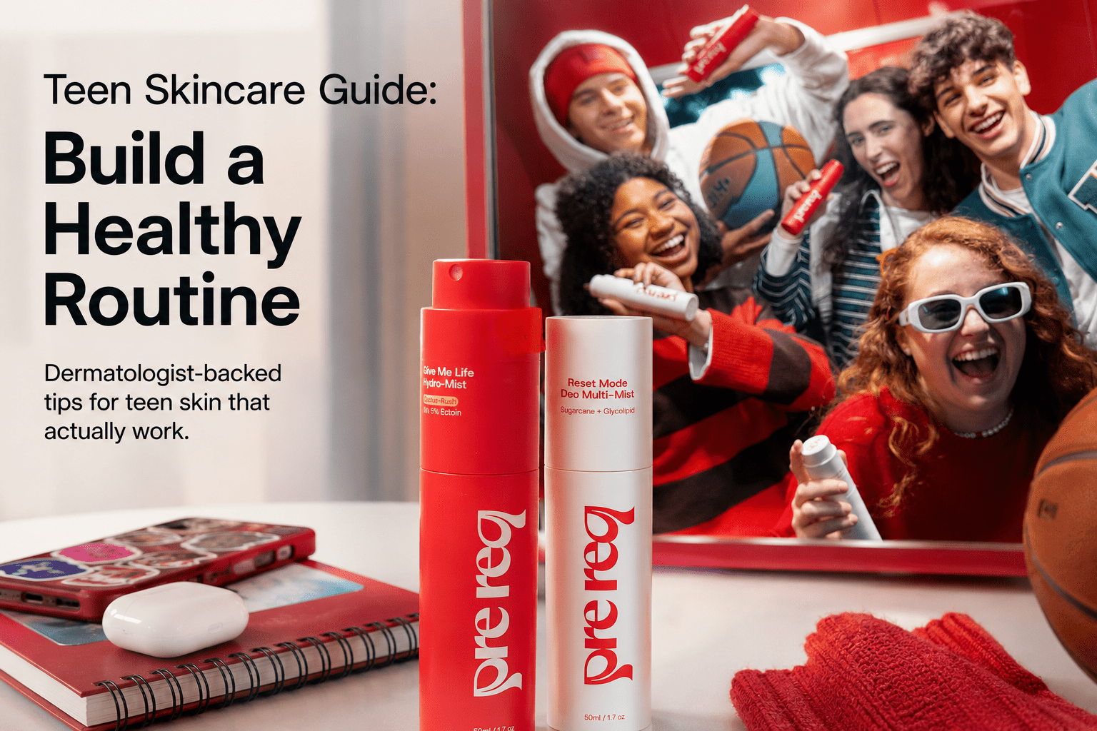 Teen Skincare Guide: How to Build a Healthy Routine That Actually Works - PreReq Care