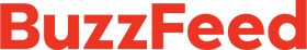 Red 'BuzzFeed' logo on a white background