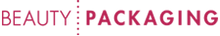 Text 'BEAUTY PACKAGING' in a stylized font on a white background